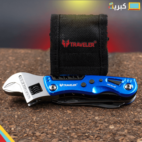 اسبانة ستانلس متعددة المهام 12 مهمة | TRAVELERE