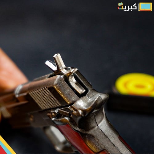 مسدس مطاط حديد ! | جلوك