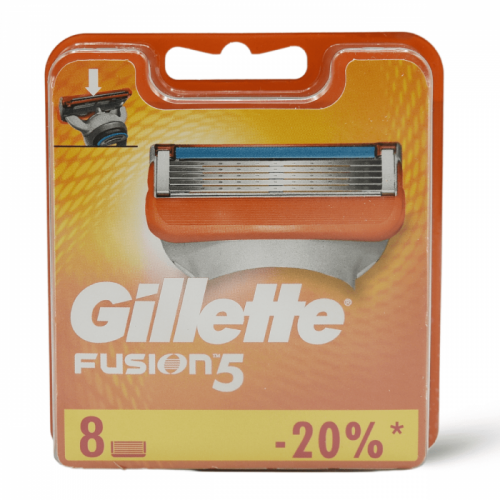 جيليت فيوجن شفرات حلاقة 8 حبة**GILLETTE FUSION RAZ...