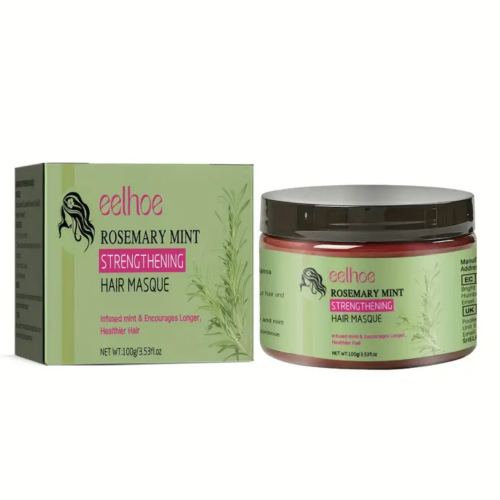 قناع تقوية الشعر بالنعناع وإكليل الجبل(100مل)