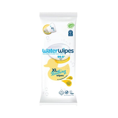 واتر وايبس مناديل اطفال استحمام كبيرة 16 منديل