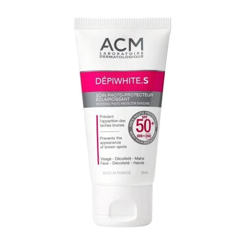 Acm كريم ديبي وايت إس بعامل حماية +50 - 50 مل