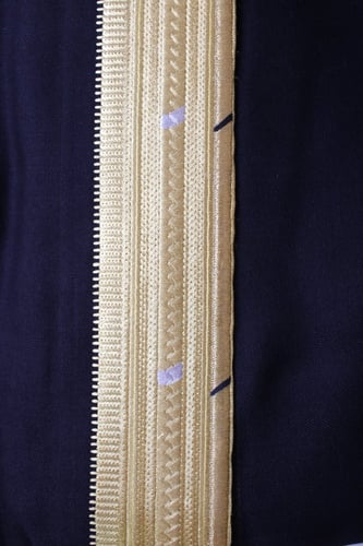 مشلح ملكي اسود ذهبي