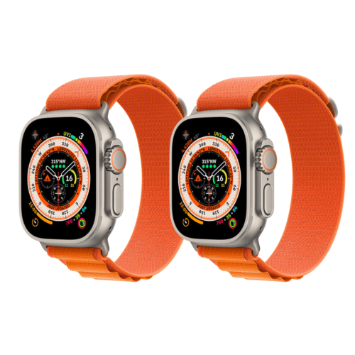 عرض -2 ساعة ذكية شبيهة ابل التراء