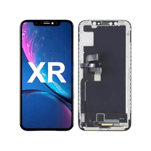 شاشة أيفون XR مع شاشة حماية مجاناً