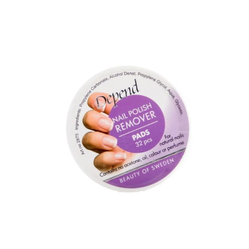 Dippenid nail polish remover tissues