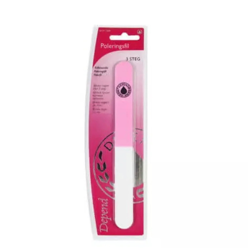 Nail buffer Dined with 3-step file