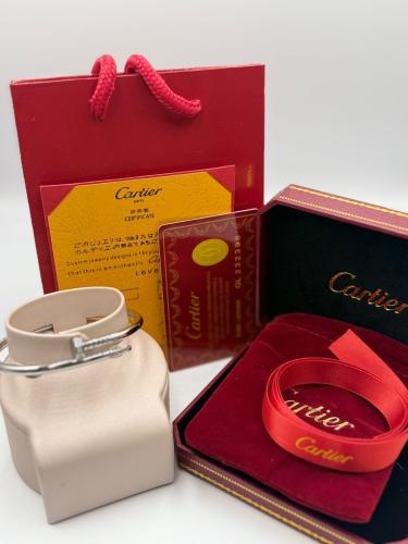 Cartier bracelet, silver bangles