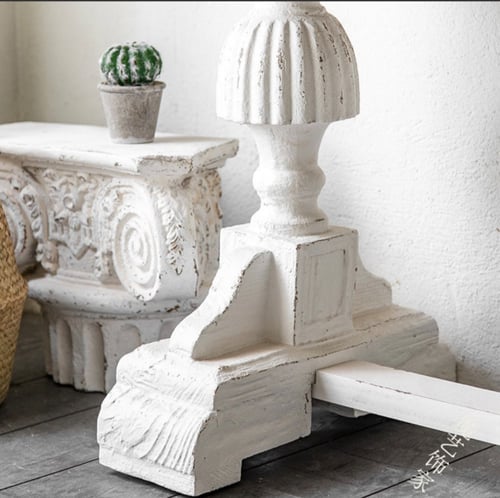 مدخل خشب ريفي