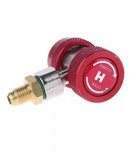 Adjustable Quick Coupler - R134A - Red