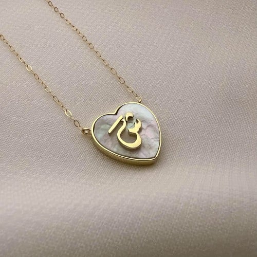 قلادة الصدف - قلب