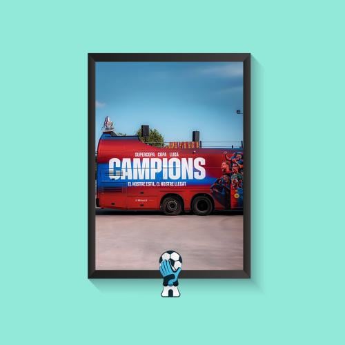 لوحة برشلونة