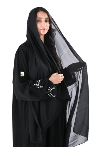 عباية ملكي بتطريز يدوي