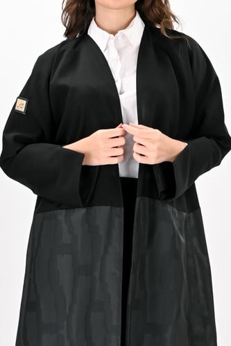 عباية كريب مع جكار