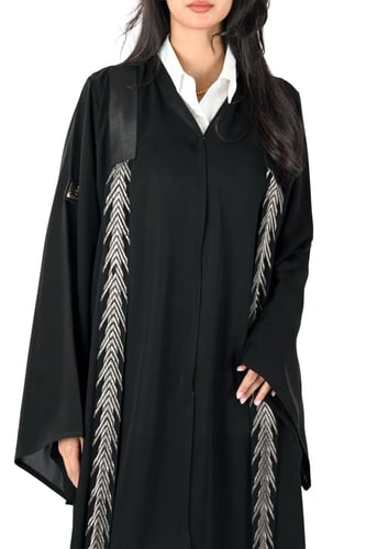 عباية الندى كلوش بكلفة نحاسي