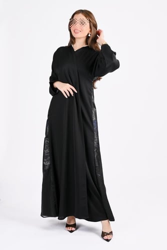 عباية انترنت بجكار كحلي