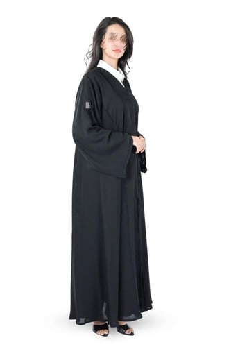 عباية كلوش بتطريز يدوي