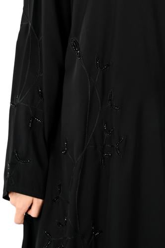 عباية بلاك بيري بتطريز يدوي وشك