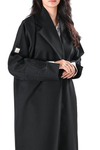 عباية كريب بتطريز