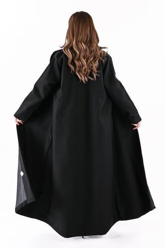 عباية كريب بليزر بجيوب