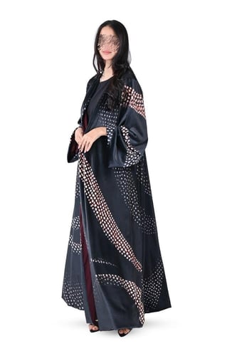 مخمل طباعة كلوش كم مربع