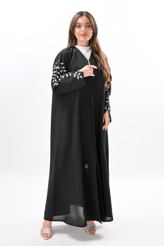 عباية كريب بتطريز هاري بيج