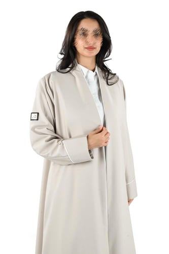 عباية كريب بليزر بقيان وكسرات