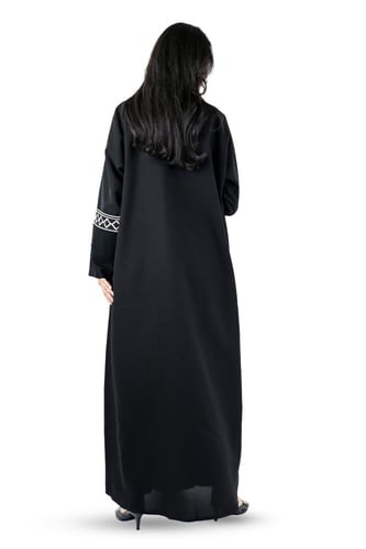 عباية كريب بكلفة على الاكمام