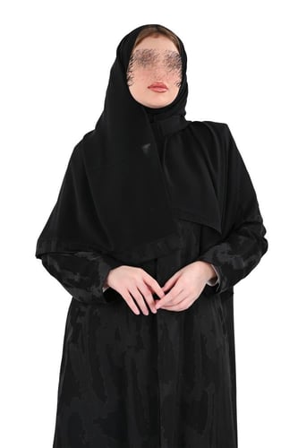 عباية بليزر جكار ناعم واكسسوار