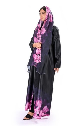 عباية كريب بورود طباعة