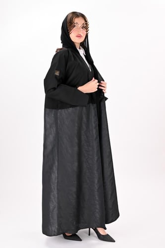 عباية كريب مع جكار