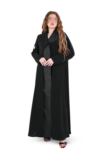 عباية كلوش مع جكار من الامام