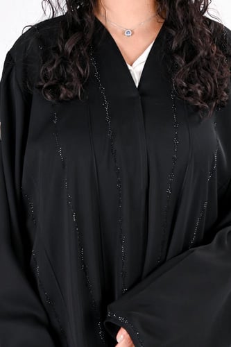 عباية بلاك بيري كلوش بفصوص