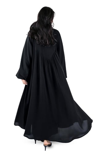 عباية الندى كلوش بكسرات امامية وخلفية