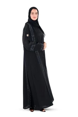 عباية انترنت مع دانتيل