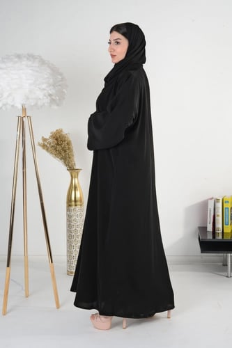 عباية ملكي سادة بكم مربع