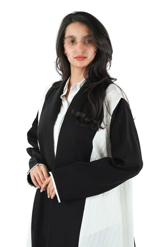 عباية كريب نص كلوش