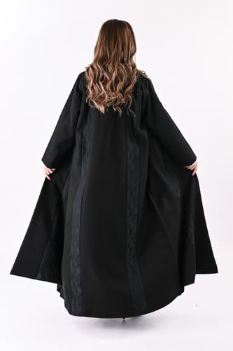 عباية كريب بليزر بجيوب