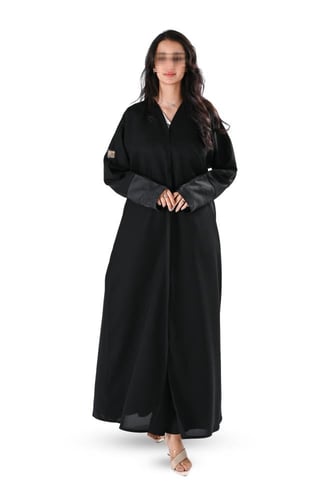 عباية كريب مع جكار