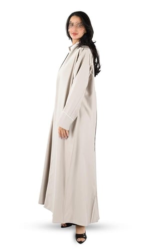 عباية كريب بليزر بقيان وكسرات