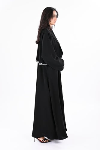 عباية ملكي شك يدوي فضي