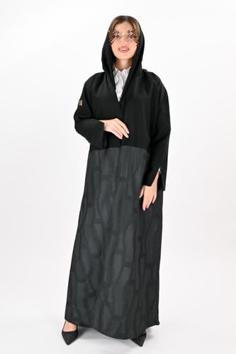 عباية كريب مع جكار