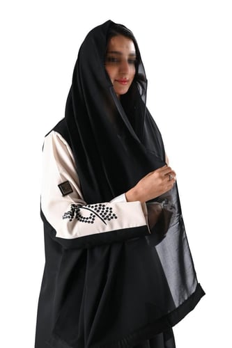 عباية كريب بتطريز