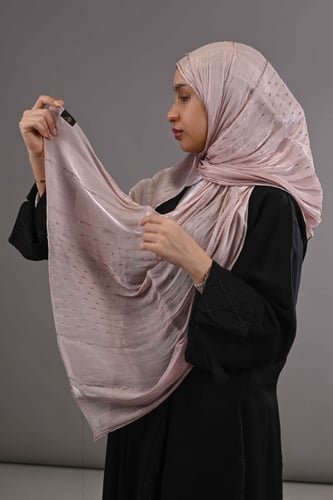 طرحة زهري بفصوص