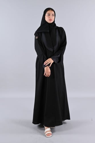 عباية كريب سادة بكم صغير