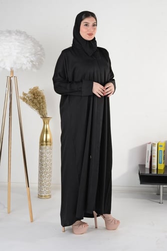 عباية كريب صالونا بكم صغير