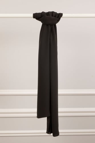 طرحة رمادي غامق سادة