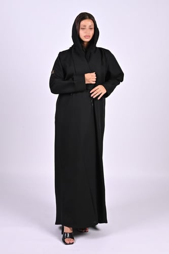 عباية كريب بازارير على الجنب
