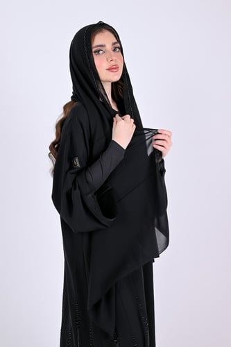 عباية الندى بتطريز يدوي