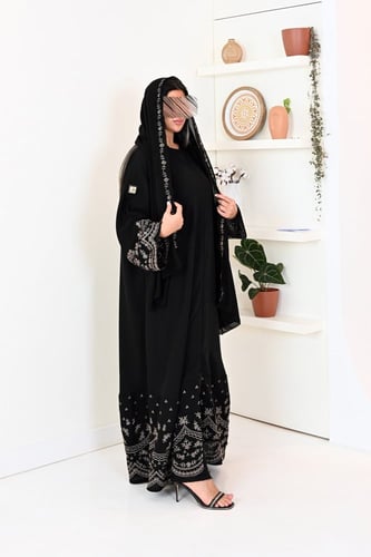 عباية انترنت بتطريز